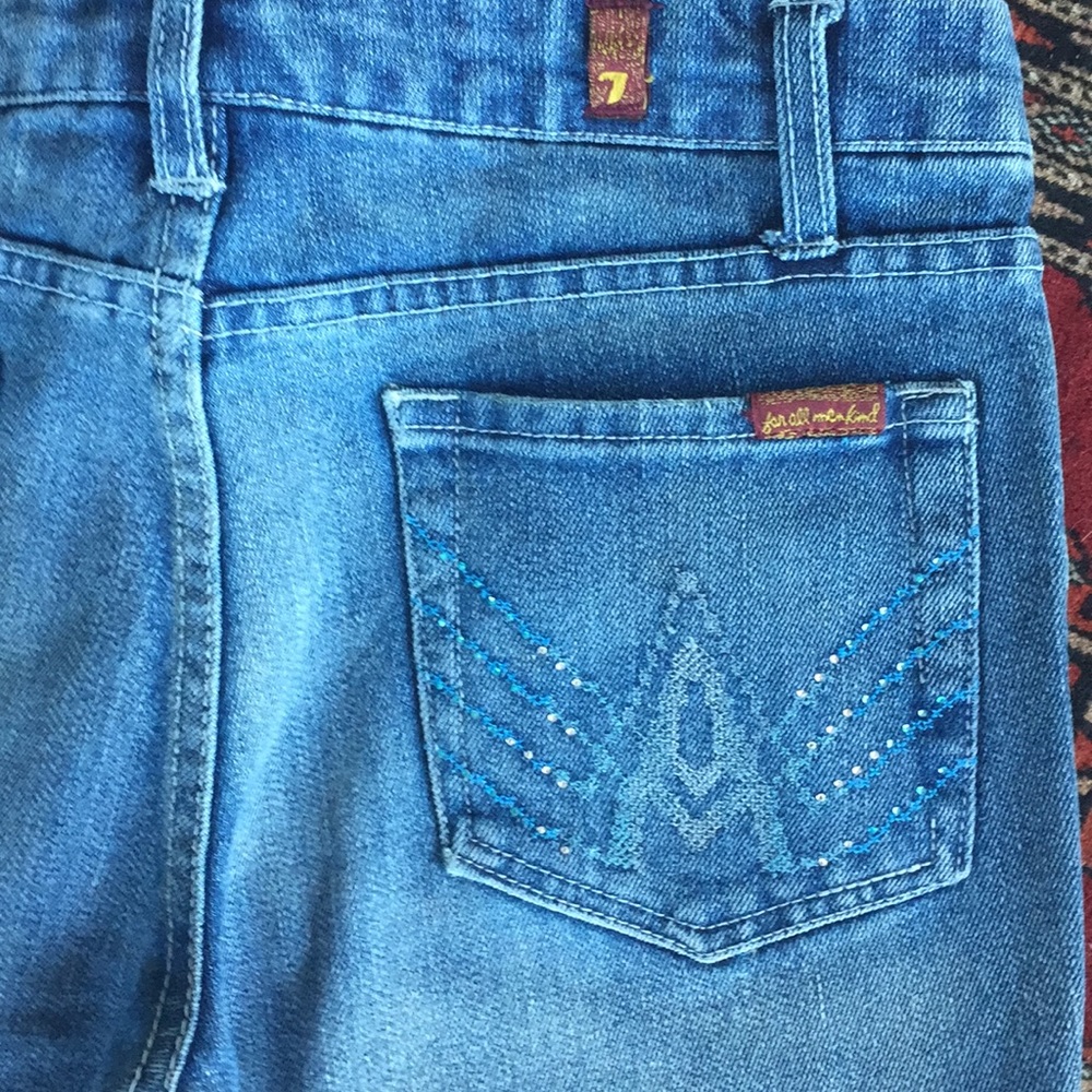 7 for all mankind denim “A” jeans